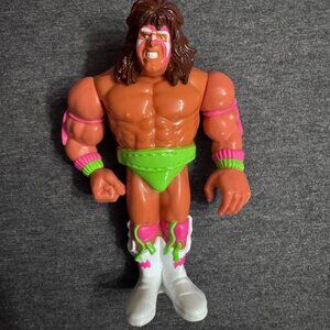 VINTAGE (1990) Ultimate Warrior WWF Figurine